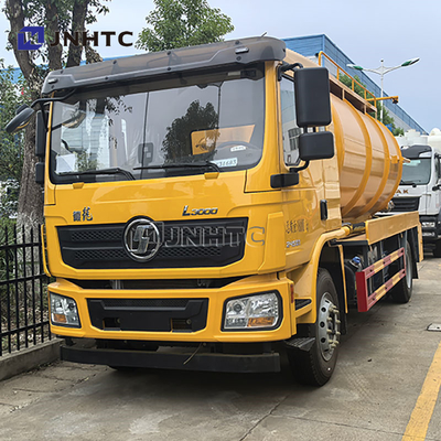شاكمان L3000 4 * 2 شاحنة شفط مياه الصرف الصحي الضغط العالي الفراغ الصرف الصحي الصرف الصحي شاحنة تنظيف الصرف الصحي