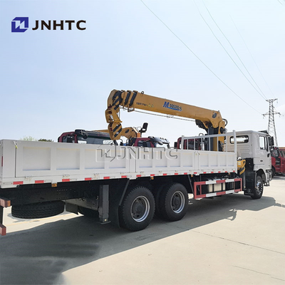 شاحنة شحن ثقيلة Shacman F3000 6X4 مع رافعة 5Ton إلى 50TON شاحنة القمامة