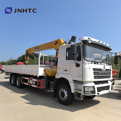 شاحنة شحن ثقيلة Shacman F3000 6X4 مع رافعة 5Ton إلى 50TON شاحنة القمامة