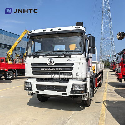 شاحنة شحن ثقيلة Shacman F3000 6X4 مع رافعة 5Ton إلى 50TON شاحنة القمامة
