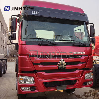 شاحنة صينية (هوو) 371HP 6x4 (برايم موفر) 10 عجلات جرار شاحنة مقطورة رأس السعر للبيع