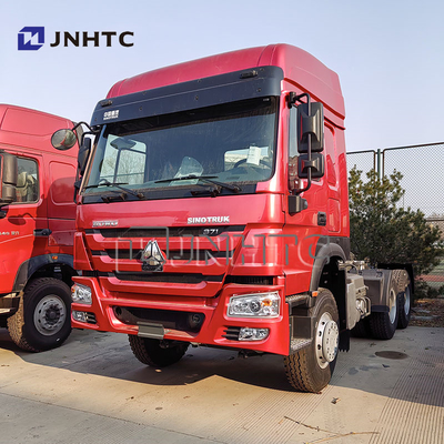 شاحنة صينية (هوو) 371HP 6x4 (برايم موفر) 10 عجلات جرار شاحنة مقطورة رأس السعر للبيع