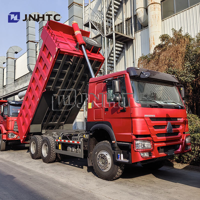 شاحنة صناعية ثقيلة شاحنة هوو شاحنة 6x4 10 عجلات 336 371 380 حصان شاحنة 40 طن