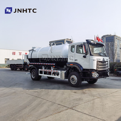 الصين العلامة التجارية HOWO NX 6 عجلات شاحنة شفط الفراغ عالية الضغط