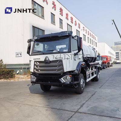 الصين العلامة التجارية HOWO NX 6 عجلات شاحنة شفط الفراغ عالية الضغط