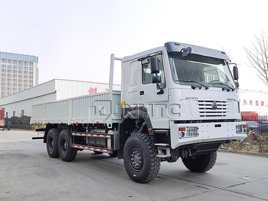شاحنة صينية هوو 6x6 خارج الطريق 6 إطارات 10 عجلات RHD LHD محرك عجلات كاملة AWD شاحنة شحن