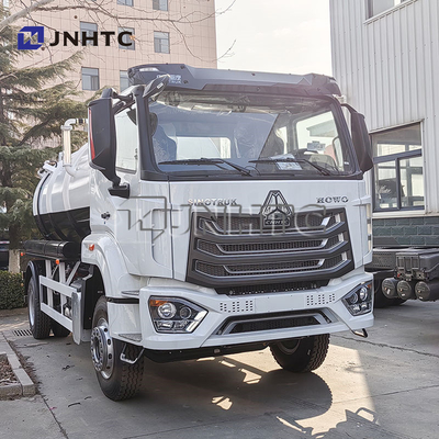 أفضل مبيعات HOWO 4 * 2 5m3 شاحنة شفط مياه الصرف الصحي الفراغ للبيع