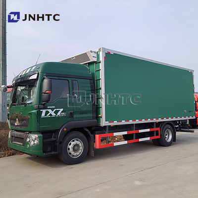 سعر جيد Aumark HOWO TX7 6x4 ثلاجة شاحنة الديزل الخفيفة الخدمة المبردة حاوية 1-6 طن المجمدة ثلاجة شاحنة