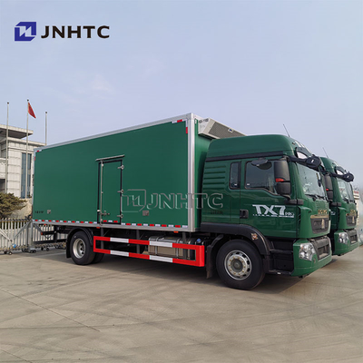 سعر جيد Aumark HOWO TX7 6x4 ثلاجة شاحنة الديزل الخفيفة الخدمة المبردة حاوية 1-6 طن المجمدة ثلاجة شاحنة