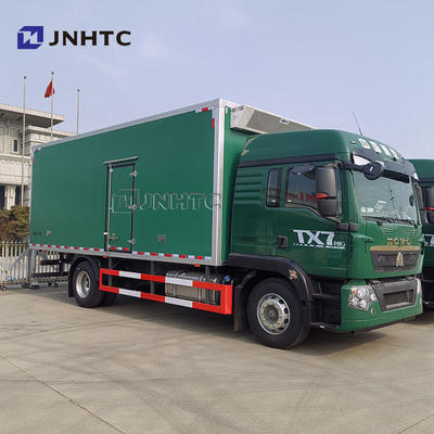 سعر جيد Aumark HOWO TX7 6x4 ثلاجة شاحنة الديزل الخفيفة الخدمة المبردة حاوية 1-6 طن المجمدة ثلاجة شاحنة