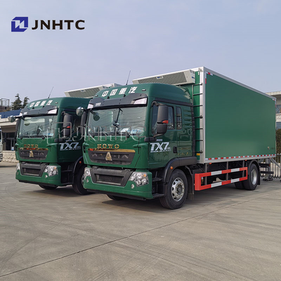سعر جيد Aumark HOWO TX7 6x4 ثلاجة شاحنة الديزل الخفيفة الخدمة المبردة حاوية 1-6 طن المجمدة ثلاجة شاحنة
