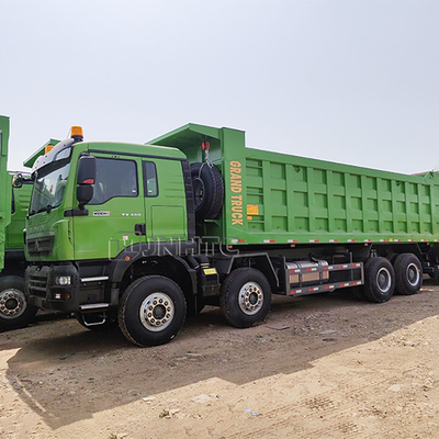 سينوتروك HOWO Tx التكوين العالي 8X4 12 عجلات شاحنة منجم للكونغو