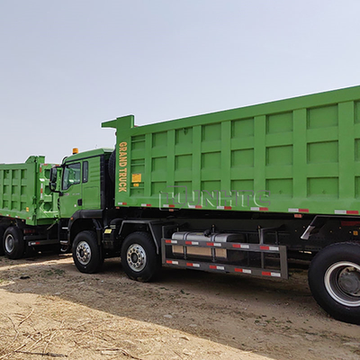 سينوتروك HOWO Tx التكوين العالي 8X4 12 عجلات شاحنة منجم للكونغو