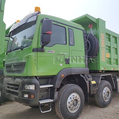 سينوتروك HOWO Tx التكوين العالي 8X4 12 عجلات شاحنة منجم للكونغو
