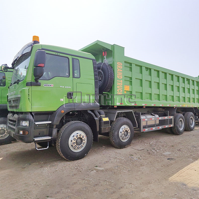 سينوتروك HOWO Tx التكوين العالي 8X4 12 عجلات شاحنة منجم للكونغو