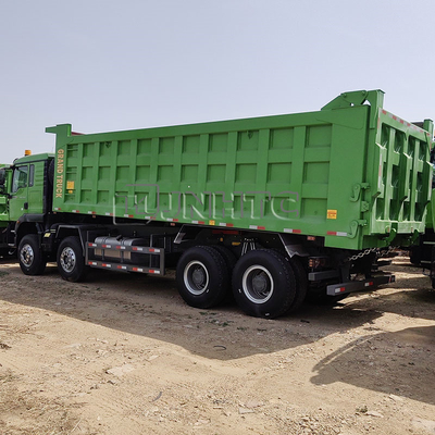 سينوتروك HOWO Tx التكوين العالي 8X4 12 عجلات شاحنة منجم للكونغو