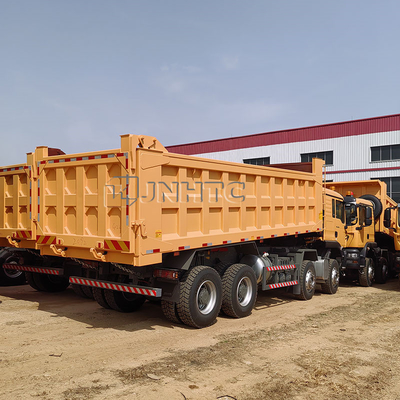 شاحنة سينوتراك HOWO Tx شاحنة 8X4 371HP 12 عجلة 40 طن محرك اليد اليمنى شاحنة عجلة مع سعر منخفض