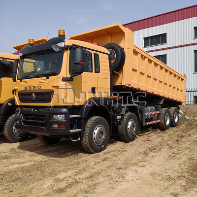 شاحنة سينوتراك HOWO Tx شاحنة 8X4 371HP 12 عجلة 40 طن محرك اليد اليمنى شاحنة عجلة مع سعر منخفض