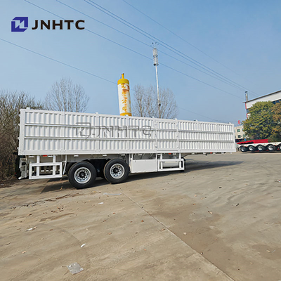 2 محور 3 محور 20Ton-40Ton صندوق الشحن شبه مقطورة مع 40ft-45ft الحائط الجانبي النقل