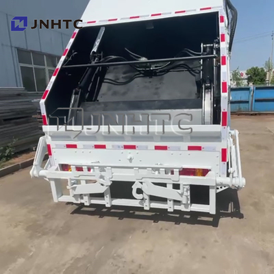 Sinotruk Howo 4X2 300 HP Euro II القيادة اليمنى جمع القمامة شاحنة مضغوطة شاحنة جمع النفايات شاحنة