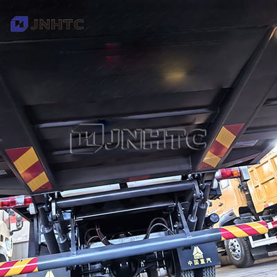 Sinotruk Howo 4X2 300 HP Euro II القيادة اليمنى جمع القمامة شاحنة مضغوطة شاحنة جمع النفايات شاحنة