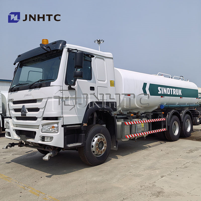 HOWO 6X4 300HP شاحنة تسقي 10000L للحفاظ على رطوبة الطريق