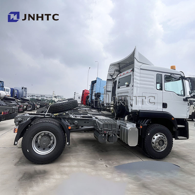 رأس جرار شاحنة HOWO TX371 6x4 20 طن مع عاكس