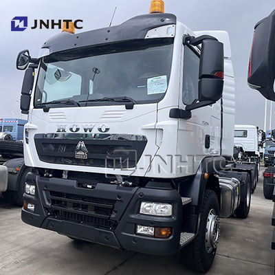 رأس جرار شاحنة HOWO TX371 6x4 20 طن مع عاكس