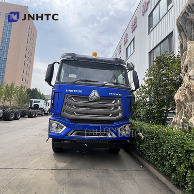 شاحنة مزج الخرسانة الآلية HOWO NX 8 * 4 الجديدة مع شاسية شحن ثقيلة