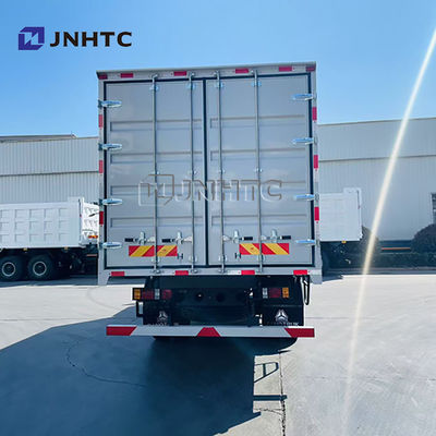 شاحنة بضائع جديدة HOMAN 6 عجلات 5-8 طن من نوع الصندوق ديزل بمحرك Yuchai فتحة باب جانبية