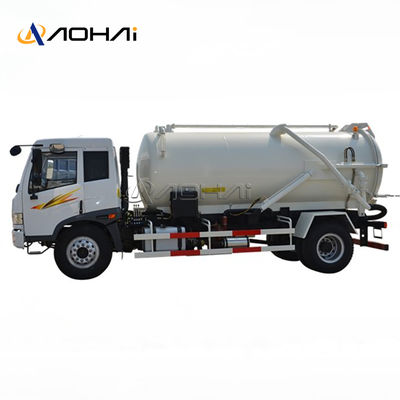 FAW J5K 4X2 Honey Sucker Truck 6 Wheels Hydrocureur Vacuum Truck for Sale