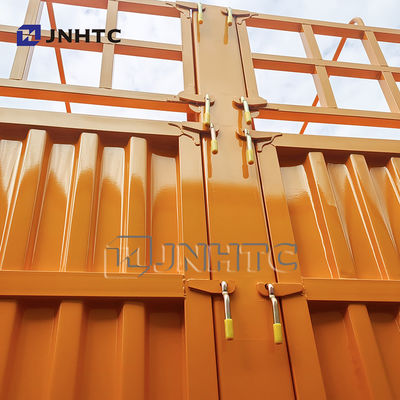 5 محور سياج نصف مقطورة شحن حزمة نقل شاحنة نصف مقطورة للبيع