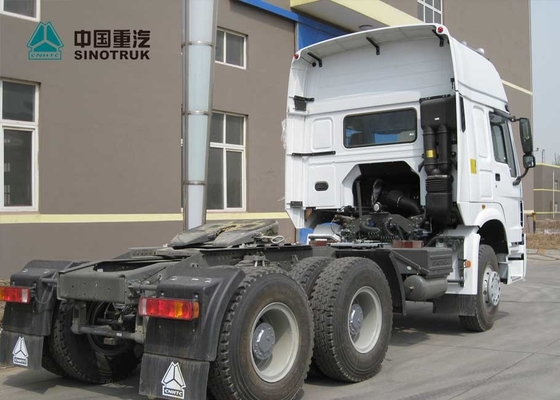 SINOTRUK HOWO 371HP 6x4 10 صور مع مزدوجة الصوامع رئيس المحرك شاحنة