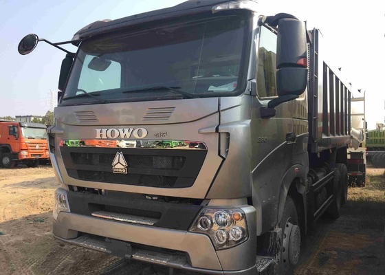8X4 371HP 60 طن الثقيلة تفريغ شاحنة مع 12 الإطارات ، 1 سنة الضمان