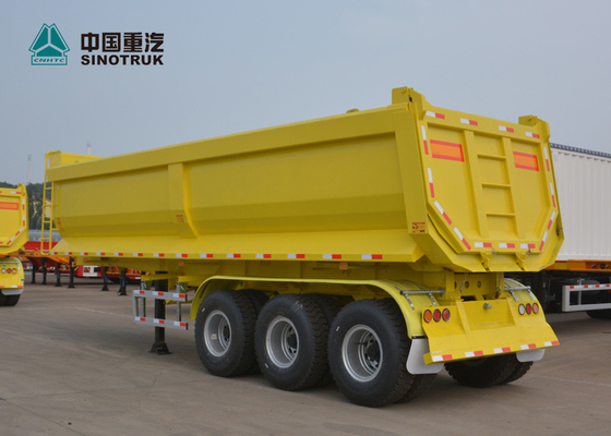 CIMC 70 T 13M قلابة نصف مقطورة الثقيلة قدرة 30M3 من رفع HYVA