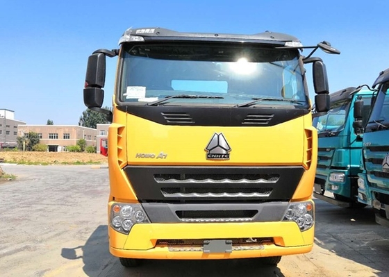 HOWO A7 420 HP 6X4 Prime Mover شاحنة / ديزل جرار شاحنة HF7 المحور الأمامي