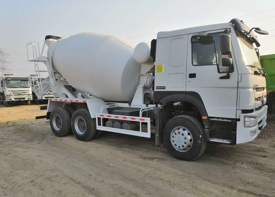 Sinotruk Howo7 10M3 6x4 Euro2 336hp 371hp خلاطة الخرسانة شاحنة صهريج 10 عجلة