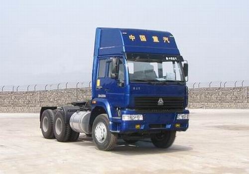 ساينو تراك Swz 6 × 4 شاحنة جرار 371hp برايم المحرك السحب جرار ZZ4251N3241C