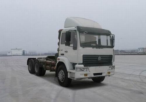 ساينو تراك Swz 6 × 4 شاحنة جرار 371hp برايم المحرك السحب جرار ZZ4251N3241C