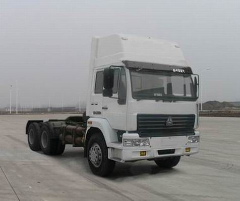 ساينو تراك Swz 6 × 4 شاحنة جرار 371hp برايم المحرك السحب جرار ZZ4251N3241C