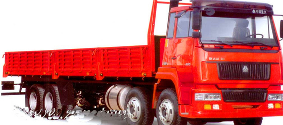 ZZ1316M4669V ساينو تراك STYYR الثقيلة شاحنة بضائع 8X4 الأخضر الأحمر والأزرق اللون