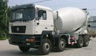 ZZ1251N3841C شاحنة خلط الخرسانة ، مقطورة خلاط اسمنت 6 × 4 ساينو تراك STEYR