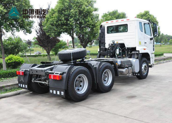 10 عجلات ساينو تراك هوهان N7B برايم المحرك شاحنة اليورو 2 371HP 6 × 4 HF9 طبل الفرامل