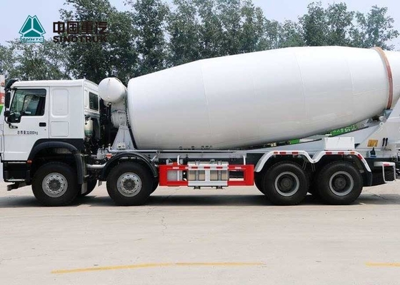 دائم ساينو تراك HOWO EURO 2 371HP شاحنة خلط الخرسانة 8X4 10CBM 12CBM 12 عجلات