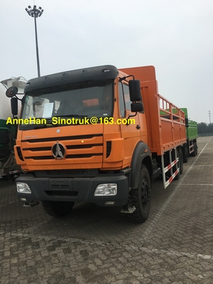 2638 380hp الطاقة بيبين البضائع النقل شاحنة 6 × 4 عشرة ويلر الثقيلة