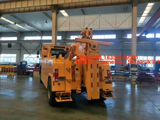 ساينو تراك Howo7 Euro2 10-15T هادم شاحنة 4x2 6 عجلات مع قوة 336hp