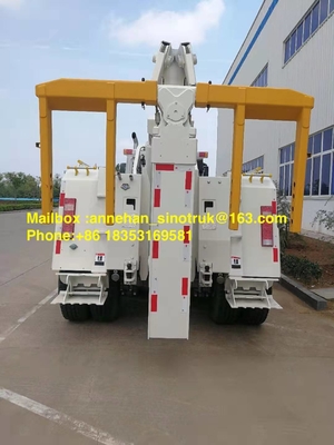 Lhd 10 عجلات شاحنة بضائع ثقيلة 6 * 4 20t-30t الطريق هادم سحب شاحنة اليورو 2