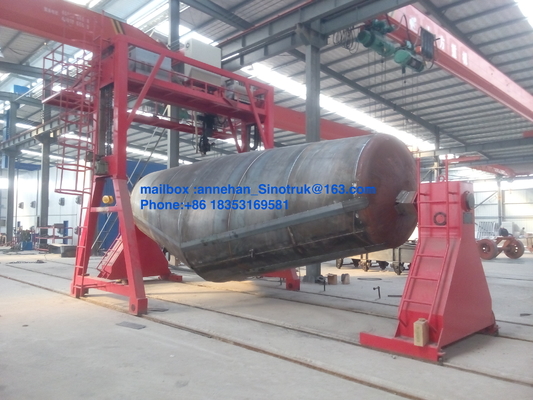 3 Fuwa Axles Concrete Mixer نصف مقطورة / مقطورة الأسمنت بالجملة 50-60 م 3