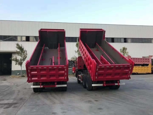 20M3 10 Wheeler Dump Truck 6x4 Sinotruk Howo7 Tipper Model For 40-50T