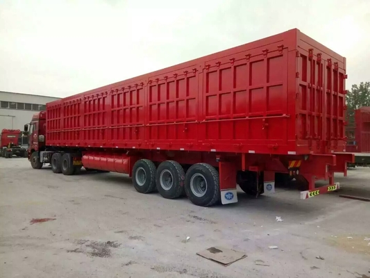 صندوق الصلب فان الثقيلة نصف مقطورة 40 طن الحمولة القصوى 12000 * 2500 * 3600mm